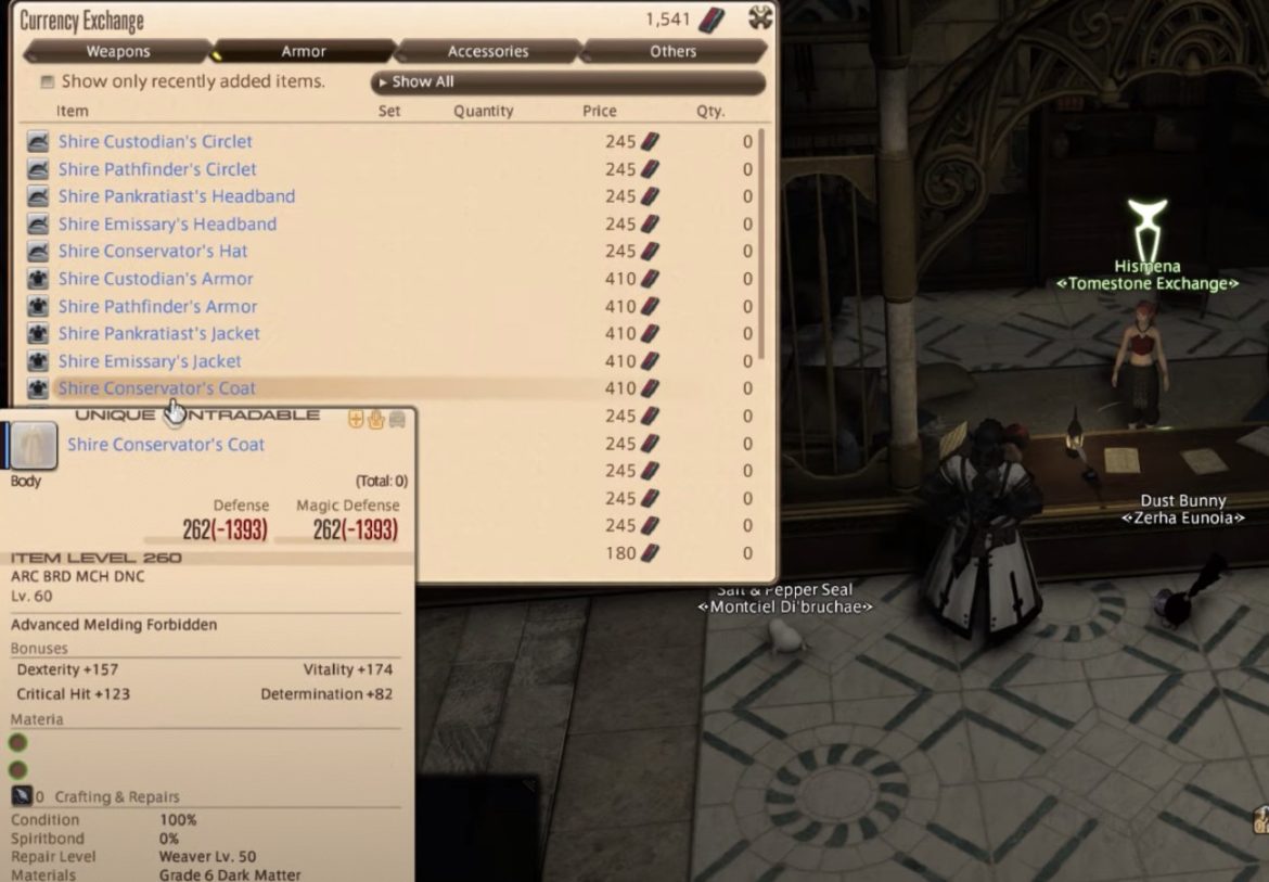 FFXIV What To Spend Poetics On? Gamerstips