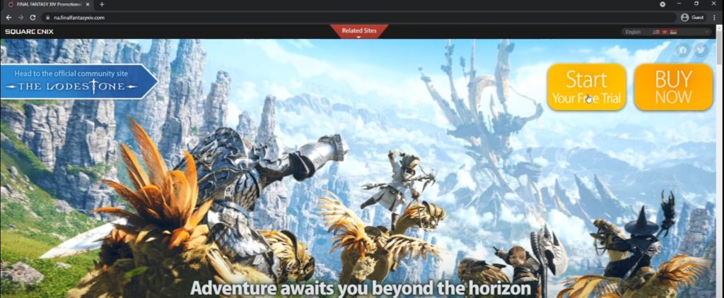 registration code final fantasy xiv free trial